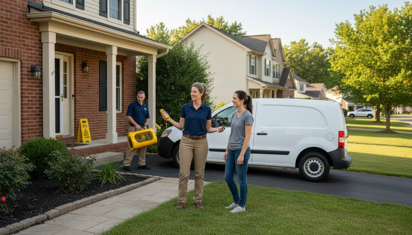 Water restoration image for Fire And Smoke Damage Restoration in Collinsville, AL